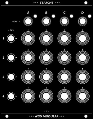 Eurorack Module tepache from WGD Modular