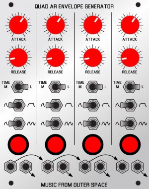 Eurorack Module QUAD AR GEN from Other/unknown