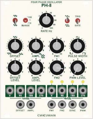 Eurorack Module PH8 from Cwejman