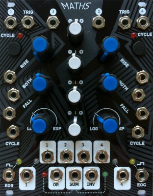 Eurorack Module Maths (Magpie "Black Mirror" Panel) from Other/unknown