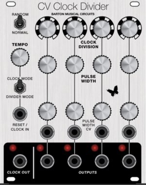 Eurorack Module BMC004 CV Master Clock/Divider from Barton Musical Circuits