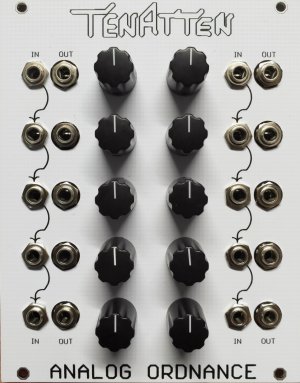 Eurorack Module Tenatten from Analog Ordnance