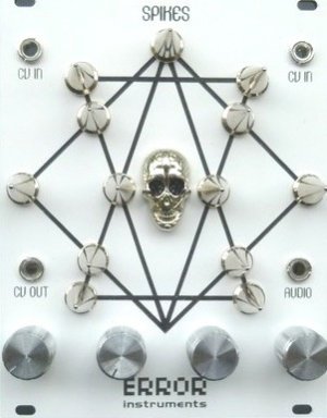 Eurorack Module SPIKES white MILK edition. from Error Instruments