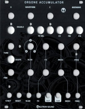 Eurorack Module Orgone Accumulator V3 (SMD) from Neutron Sound