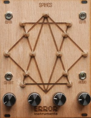 Eurorack Module error-modular  SPIKES    WOOD edition from Error Instruments