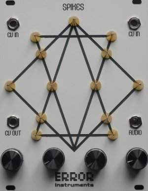 Eurorack Module error-modular  SPIKES    paul tas edition from Error Instruments