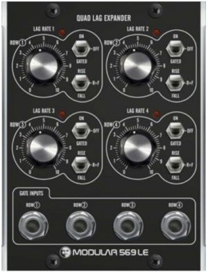 MU Module 569LE CP Quad Lag Expander from Moon Modular