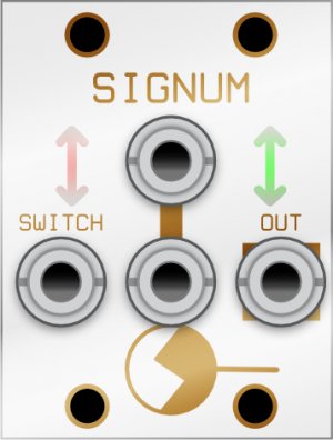 Eurorack Module 1U Signum from Nonlinearcircuits