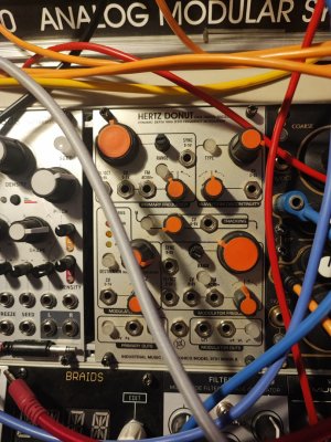 Eurorack Module Hertz Donut MK2 Dual Digital Oscillator from Industrial Music Electronics