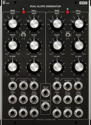 MU Module Serge Dual Slope Generator – Model 1240 from Synthetic Sound Labs