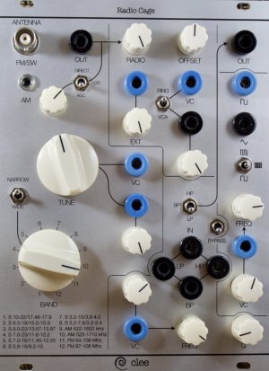 Serge Module Radio Cage from Clee