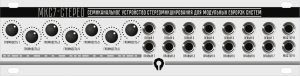 Eurorack Module "MKC7-СТЕРЕО" 1u aluminium from Paratek