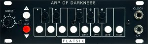 Eurorack Module Arp Of Darkness (Black) from FlatSix Modular