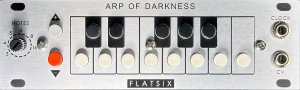 Eurorack Module Arp Of Darkness (Silver) from FlatSix Modular