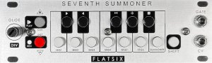 Eurorack Module Seventh Summoner (Silver) from FlatSix Modular