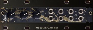 Eurorack Module Hyrlo (1U adaptation) from knob.farm