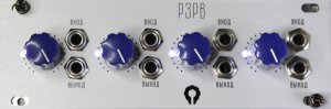 Eurorack Module "РЗРВ" aluminium 1U from Paratek