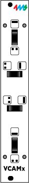 Eurorack Module VCAMx: VCAMatrix Connector from 4ms Company
