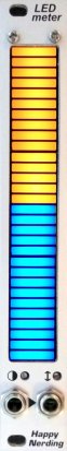 Eurorack Module LED Meter bipolar from Happy Nerding