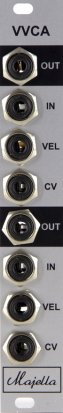 Eurorack Module VVCA: Velocity VCA from Majella Audio