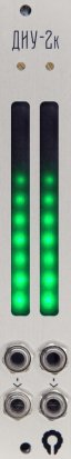 Eurorack Module "ДИУ-2к" БЭ aluminiym from Paratek