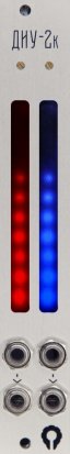 Eurorack Module "ДИУ-2к" БН aluminiym from Paratek