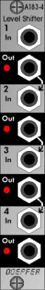 Eurorack Module A-183-4 from Doepfer