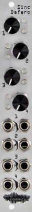 Eurorack Module Sinc Defero (trimmed) from Noise Engineering