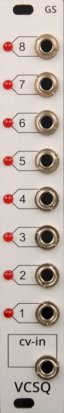 Eurorack Module VCSQ from Ginko Synthese