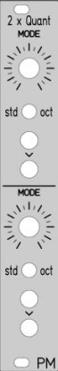 Eurorack Module Dual Quantizer (Barton) from Barton Musical Circuits