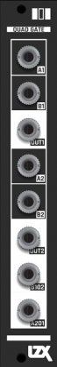 Eurorack Module Castle 101 Quad Gate from LZX Industries