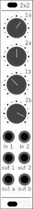 Eurorack Module 2x2 from Other/unknown