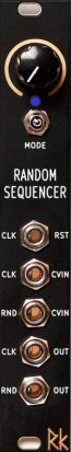 Eurorack Module Random Sequencer from Rat King Modular