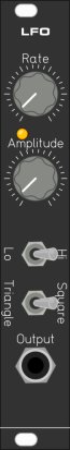 Eurorack Module Simple LFO from Electronic Things... and Stuff