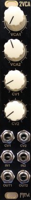 Eurorack Module 2VCA from Motovilo