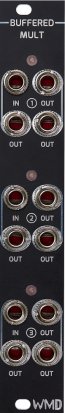 Eurorack Module Buffered Mult (Black) from WMD