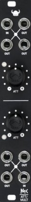 Eurorack Module AttMult from Nordular