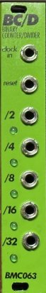 Eurorack Module BMC063 Binary Counter/Divider from Barton Musical Circuits