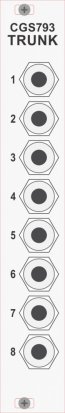 Eurorack Module CGS793 TRUNK from Elby Designs