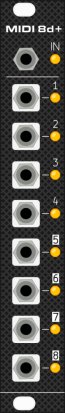 Eurorack Module MIDI8d+ from Electronic Things... and Stuff