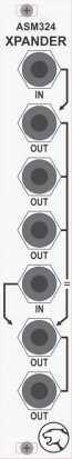 Eurorack Module ASM324 - Xpander (4I/3O) from Elby Designs