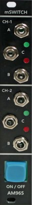 Eurorack Module AM965 Manual Switch from AMSynths