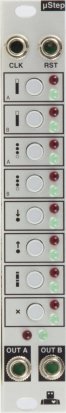 Eurorack Module μStep from Intellijel