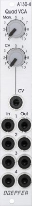 Eurorack Module A-130-4 Quad VCA from Doepfer