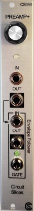 Eurorack Module Preamp+ from Circuit Slices