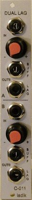 Eurorack Module C-011 Precision dual lag/slew limiter from Ladik