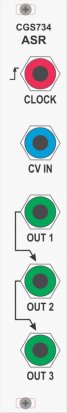 Eurorack Module CGS734 - ASR from Elby Designs