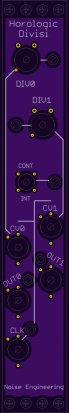 Eurorack Module Horologic Divisi from Noise Engineering