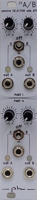 Eurorack Module 2X A/B Alternative version from ph modular