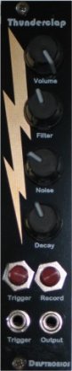 Eurorack Module Thunderclap (black Panel) from Delptronics